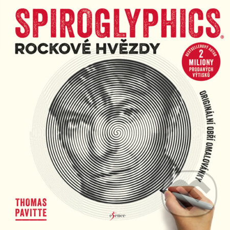 Kniha: Spiroglyphics: Rockové hvězdy (Thomas Pavitte). Esence, 2018 Kniha: Spiroglyphics: Rockové hvězdy (Thomas Pavitte). Esence, 2018