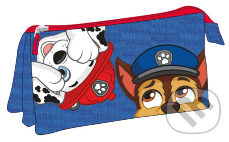 Trojitý peračník na tužky Paw Patrol: Marshall & Chase (). , 2024 Trojitý peračník na tužky Paw Patrol: Marshall & Chase (). , 2024