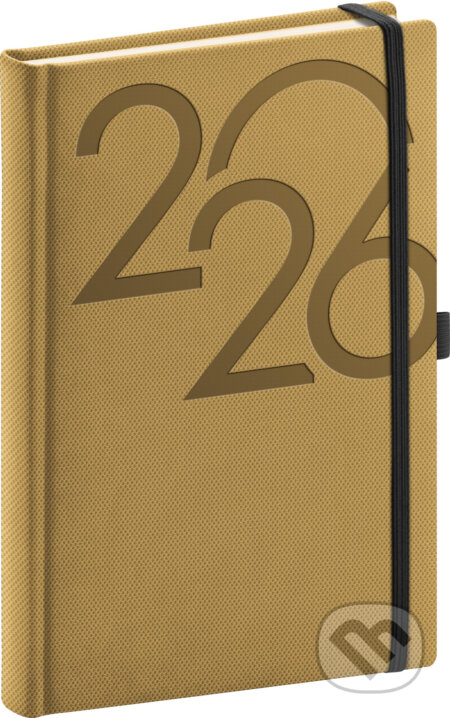 NOTIQUE Denný diár Ajax 2026 (zlatý) (Notique). Notique, 2025 NOTIQUE Denný diár Ajax 2026 (zlatý) (Notique). Notique, 2025