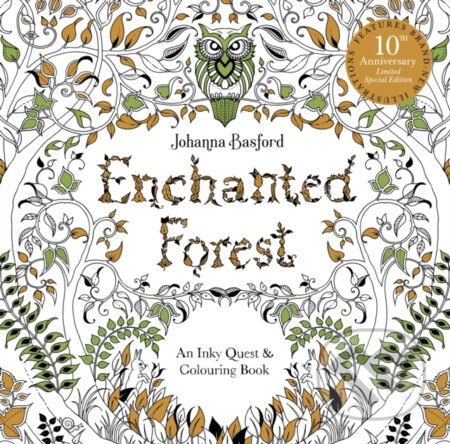 Kniha: Enchanted Forest (Johanna Basford). Laurence King Publishing, 2025 Kniha: Enchanted Forest (Johanna Basford). Laurence King Publishing, 2025
