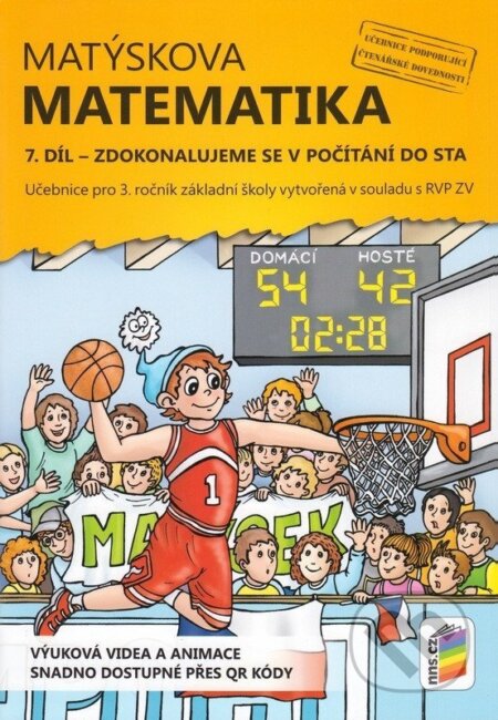 Kniha: Matýskova matematika 7. díl: Zdokonalujeme se v počítání do sta (NNS). NNS, 2025 Kniha: Matýskova matematika 7. díl: Zdokonalujeme se v počítání do sta (NNS). NNS, 2025