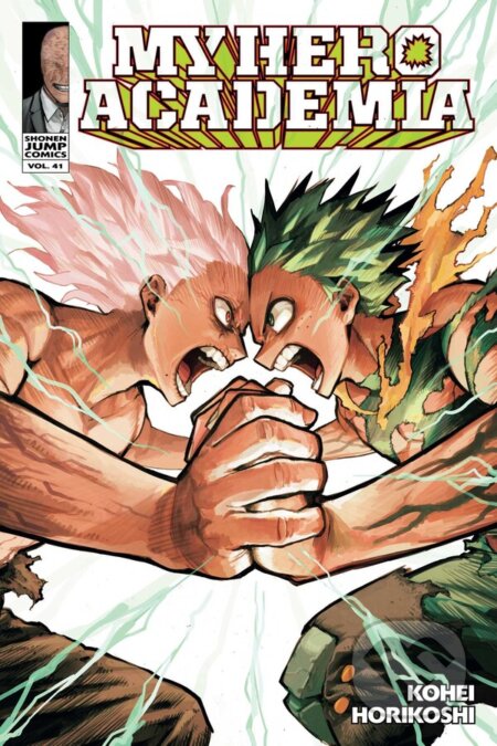 Kniha: My Hero Academia 41 (Kohei Horikoshi). Viz Media, 2025 Kniha: My Hero Academia 41 (Kohei Horikoshi). Viz Media, 2025