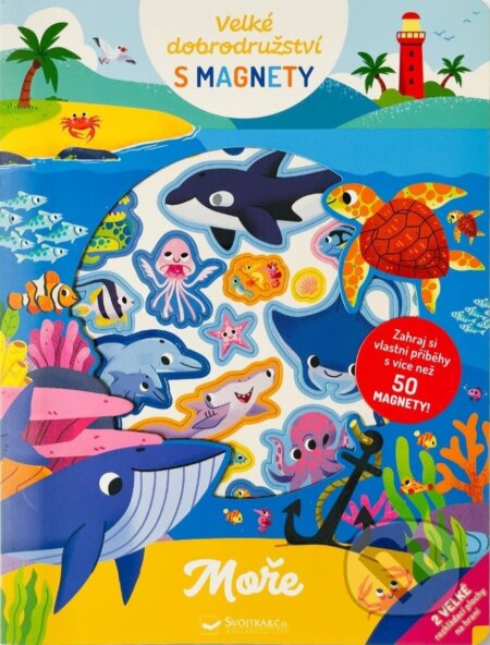 Kniha: Velké dobrodružství s magnety: Moře (Mel Draws). Svojtka&Co., 2025 Kniha: Velké dobrodružství s magnety: Moře (Mel Draws). Svojtka&Co., 2025