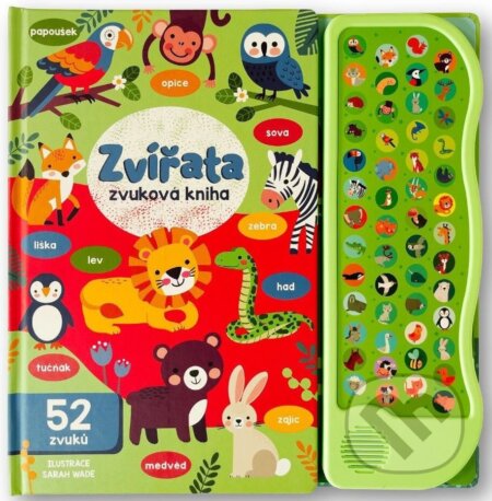 Kniha: Zvířata - zvuková kniha (Sarah Wade). Svojtka&Co., 2025 Kniha: Zvířata - zvuková kniha (Sarah Wade). Svojtka&Co., 2025