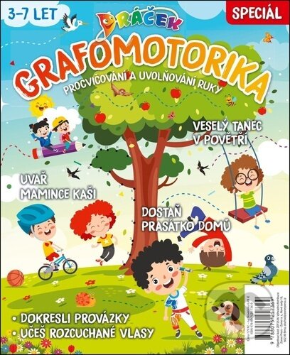 Kniha: Dráček speciál Grafomotorika (Extra Publishing). Extra Publishing, 2025 Kniha: Dráček speciál Grafomotorika (Extra Publishing). Extra Publishing, 2025