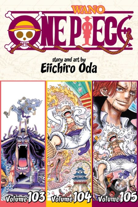Kniha: One Piece (Omnibus Edition) 35 (Eiichiro Oda). Viz Media, 2025 Kniha: One Piece (Omnibus Edition) 35 (Eiichiro Oda). Viz Media, 2025