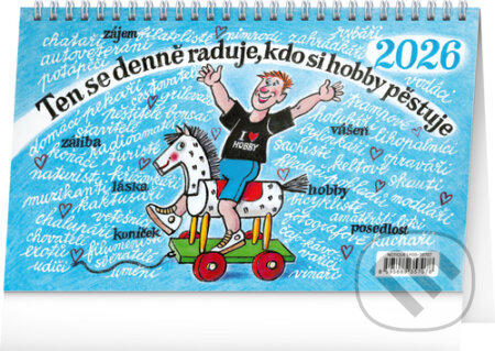 Stolní kalendář Naše hobby 2026 (Kamila Skopová). Notique, 2025 Stolní kalendář Naše hobby 2026 (Kamila Skopová). Notique, 2025