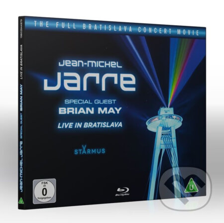 Film: Jean-Michel Jarre: Live In Bratislava (Jean-Michel Jarre) (Blu-ray). Sony Music Entertainment, 2025 Film: Jean-Michel Jarre: Live In Bratislava (Jean-Michel Jarre) (Blu-ray). Sony Music Entertainment, 2025