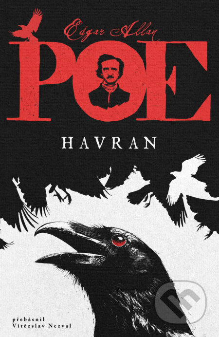 Kniha: Havran a jiné básně (Edgar Allan Poe). Fobos, 2025 Kniha: Havran a jiné básně (Edgar Allan Poe). Fobos, 2025