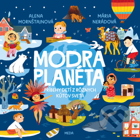 Kniha: Modrá planéta (Alena Mornštajnová). Meda, 2025 Kniha: Modrá planéta (Alena Mornštajnová). Meda, 2025