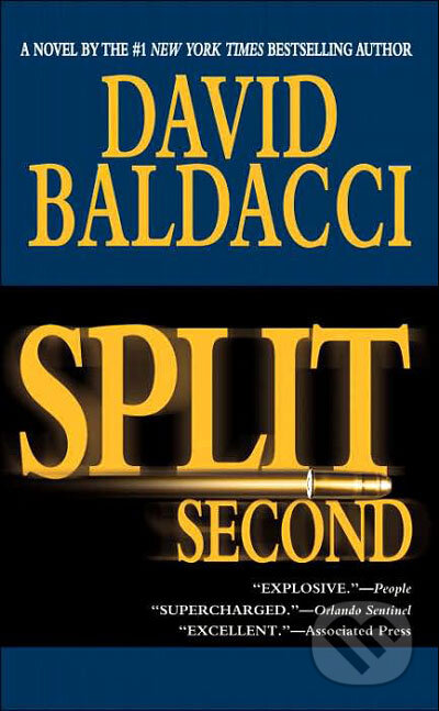 Kniha: Split Second (David Baldacci). Time warner, 2004 Kniha: Split Second (David Baldacci). Time warner, 2004