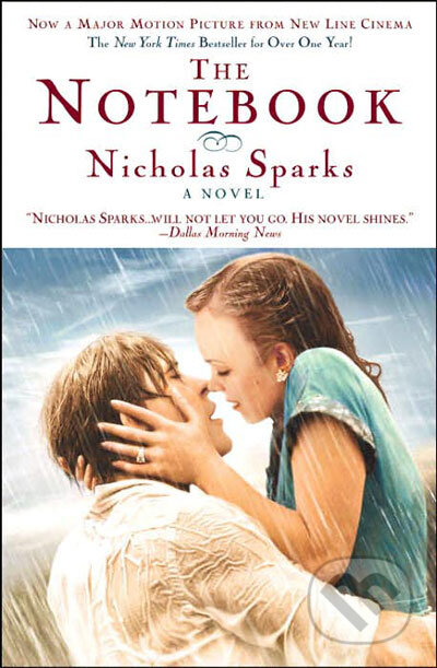 Kniha: The Notebook (Nicholas Sparks). Time warner, 1998 Kniha: The Notebook (Nicholas Sparks). Time warner, 1998