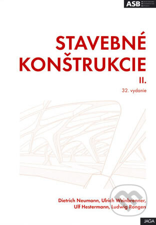 Kniha: Stavebné konštrukcie II (Dietrich Neumann, Ludwig Rongen, Ulf Hestermann a Ulrich Weinbrenner). Jaga group, 2007 Kniha: Stavebné konštrukcie II (Dietrich Neumann, Ludwig Rongen, Ulf Hestermann a Ulrich Weinbrenner). Jaga group, 2007