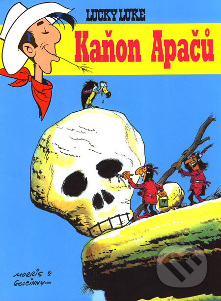 Kniha: Lucky Luke - Kaňon Apačů (Morris a René Goscinny). Egmont ČR, 2007 Kniha: Lucky Luke - Kaňon Apačů (Morris a René Goscinny). Egmont ČR, 2007