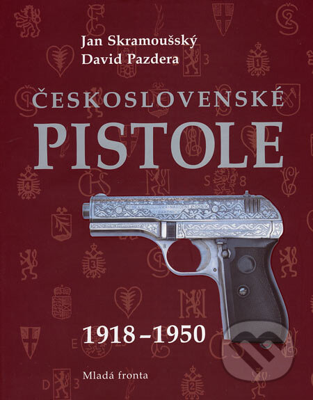 Kniha: Československé pistole 1918 - 1950 (David Pazdera a Jan Skramoušský). Mladá fronta, 2006 Kniha: Československé pistole 1918 - 1950 (David Pazdera a Jan Skramoušský). Mladá fronta, 2006