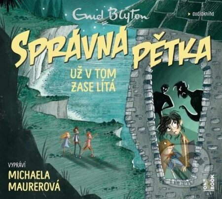 Audiokniha: Správná pětka 8. už v tom zase lítá (Enid Blyton). OneHotBook, 2025 Audiokniha: Správná pětka 8. už v tom zase lítá (Enid Blyton). OneHotBook, 2025