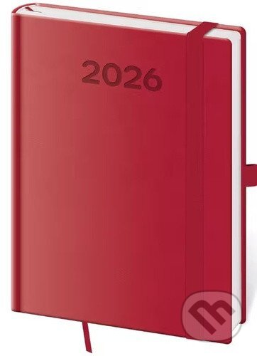 Týdenní diář 2026 B6 Print Pop malinový (Helma). Helma, 2025 Týdenní diář 2026 B6 Print Pop malinový (Helma). Helma, 2025