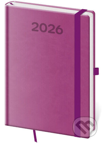 Týdenní diář 2026 A5 Print Pop fialový (Helma). Helma, 2025 Týdenní diář 2026 A5 Print Pop fialový (Helma). Helma, 2025