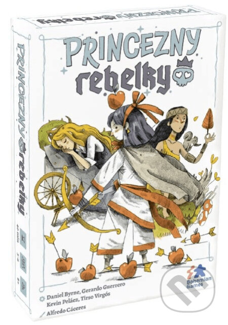 Společenská hra: Princezny rebelky (Daniel Byrne, José Gerardo Guerrero a Kevin Peláez). , 2025 Společenská hra: Princezny rebelky (Daniel Byrne, José Gerardo Guerrero a Kevin Peláez). , 2025