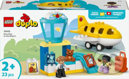 Spoločenská hra: LEGO® DUPLO® 10443 Prvýkrát na letisku (LEGO). LEGO, 2025 Spoločenská hra: LEGO® DUPLO® 10443 Prvýkrát na letisku (LEGO). LEGO, 2025