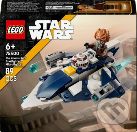 Společenská hra: LEGO® Star Wars™ 75400 Plo Koon a jeho jediská mikrostíhačka (LEGO). LEGO, 2025 Společenská hra: LEGO® Star Wars™ 75400 Plo Koon a jeho jediská mikrostíhačka (LEGO). LEGO, 2025