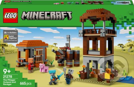 Společenská hra: LEGO® Minecraft™ 21278 Základňa plieniteľov a Ničiteľ (LEGO). LEGO, 2025 Společenská hra: LEGO® Minecraft™ 21278 Základňa plieniteľov a Ničiteľ (LEGO). LEGO, 2025