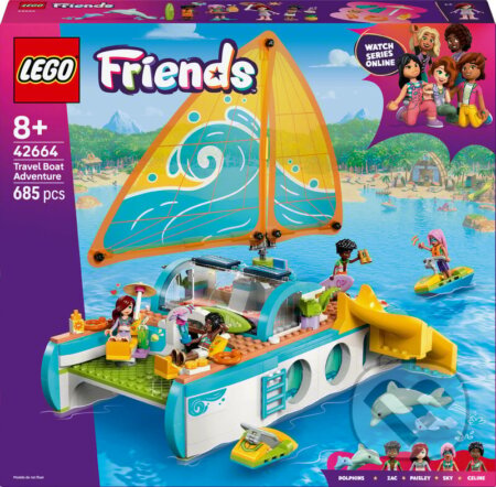 Společenská hra: LEGO® Friends 42664 Dobrodružstvo na jachte (LEGO). LEGO, 2025 Společenská hra: LEGO® Friends 42664 Dobrodružstvo na jachte (LEGO). LEGO, 2025