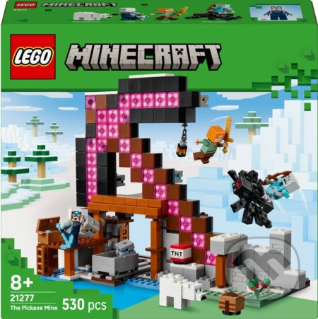Společenská hra: LEGO® Minecraft™ 21277 Krompáčová baňa (LEGO). LEGO, 2025 Společenská hra: LEGO® Minecraft™ 21277 Krompáčová baňa (LEGO). LEGO, 2025