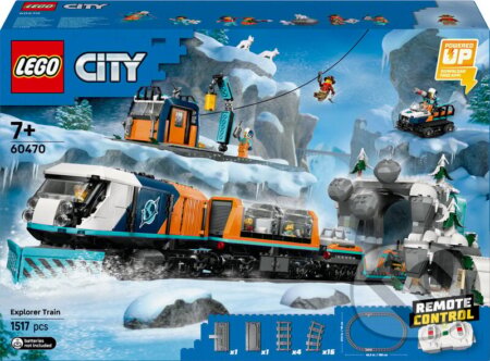 Společenská hra: LEGO® City 60470 Polárny expres pre prieskumníkov Arktídy (LEGO). LEGO, 2025 Společenská hra: LEGO® City 60470 Polárny expres pre prieskumníkov Arktídy (LEGO). LEGO, 2025