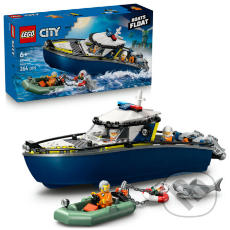 Společenská hra: LEGO® City 60456 Naháňačka v policajnej lodi (LEGO). LEGO, 2025 Společenská hra: LEGO® City 60456 Naháňačka v policajnej lodi (LEGO). LEGO, 2025