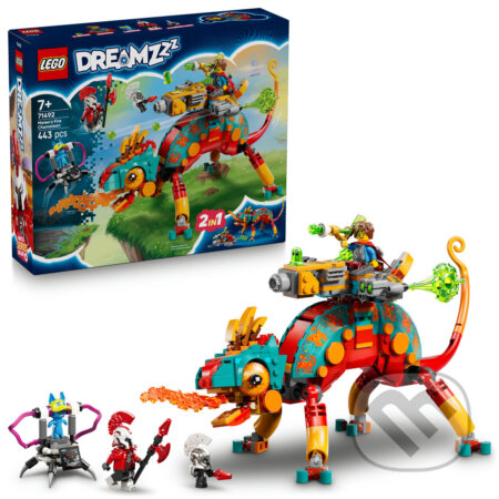 Spoločenská hra: LEGO® DREAMZzz™ 71492 Mateo a jeho ohnivý chameleón (LEGO). LEGO, 2025 Spoločenská hra: LEGO® DREAMZzz™ 71492 Mateo a jeho ohnivý chameleón (LEGO). LEGO, 2025