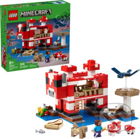 Společenská hra: LEGO® Minecraft® 21270 Dom kravotrávok (LEGO). LEGO, 2025 Společenská hra: LEGO® Minecraft® 21270 Dom kravotrávok (LEGO). LEGO, 2025