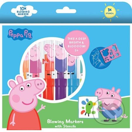 Prasátko Peppa - Foukací fixy 10+1 (Jiří Models). Jiří Models, 2025 Prasátko Peppa - Foukací fixy 10+1 (Jiří Models). Jiří Models, 2025