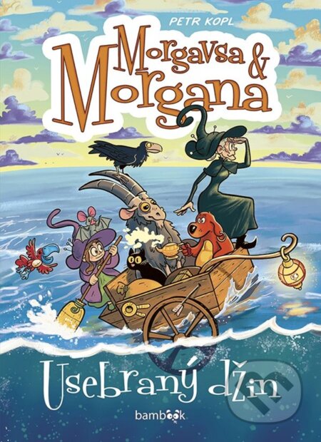 Kniha: Morgavsa a Morgana – Usebraný džin (Petr Kopl). Bambook, 2025 Kniha: Morgavsa a Morgana – Usebraný džin (Petr Kopl). Bambook, 2025