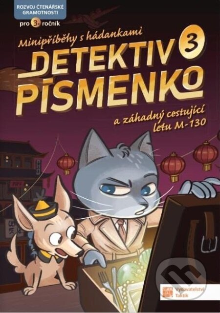 Kniha: Detektiv Písmenko 3 (Taktik). Taktik, 2025 Kniha: Detektiv Písmenko 3 (Taktik). Taktik, 2025
