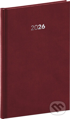 NOTIQUE Týždenný diár Balakon 2026 (bordový) (Notique). Notique, 2025 NOTIQUE Týždenný diár Balakon 2026 (bordový) (Notique). Notique, 2025