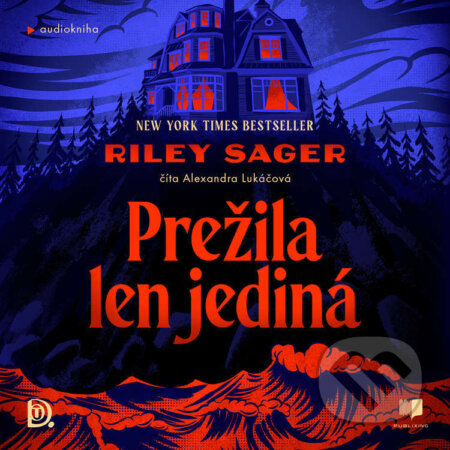 Audiokniha: Prežila len jediná (Riley Sager). Publixing a DOT. vydavateľstvo, 2025 Audiokniha: Prežila len jediná (Riley Sager). Publixing a DOT. vydavateľstvo, 2025