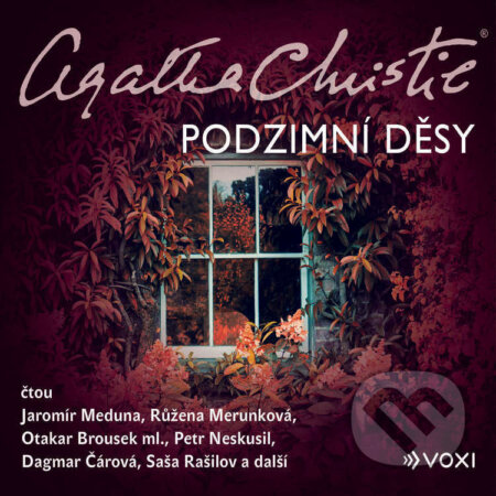 Audiokniha: Podzimní děsy (Agatha Christie). Voxi, 2025 Audiokniha: Podzimní děsy (Agatha Christie). Voxi, 2025