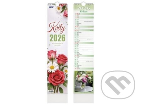 Nástěnný kalendář Květy 2026 (MFP). MFP, 2025 Nástěnný kalendář Květy 2026 (MFP). MFP, 2025