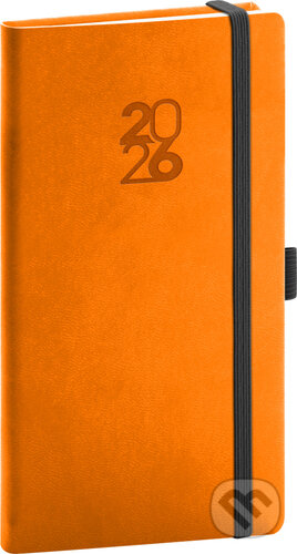 NOTIQUE Vreckový diár Aprint Top 2026 (oranžový) (Notique). Notique, 2025 NOTIQUE Vreckový diár Aprint Top 2026 (oranžový) (Notique). Notique, 2025