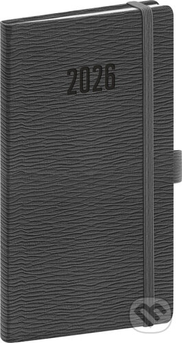 NOTIQUE Vreckový diár Rivoli 2026 (sivý) (Notique). Notique, 2025 NOTIQUE Vreckový diár Rivoli 2026 (sivý) (Notique). Notique, 2025