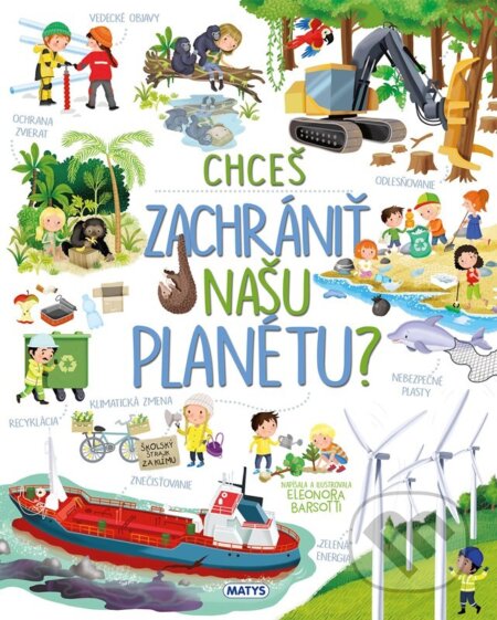 Kniha: Chceš zachrániť našu planétu? (Eleonora Barsotti). Matys, 2025 Kniha: Chceš zachrániť našu planétu? (Eleonora Barsotti). Matys, 2025