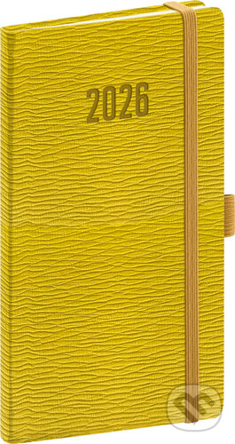 NOTIQUE Vreckový diár Rivoli 2026 (žltozelený) (Notique). Notique, 2025 NOTIQUE Vreckový diár Rivoli 2026 (žltozelený) (Notique). Notique, 2025