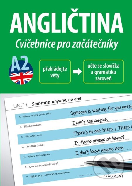 Kniha: Angličtina: cvičebnice pro začátečníky A2 (Magdalena Filak). Nakladatelství Fragment, 2025 Kniha: Angličtina: cvičebnice pro začátečníky A2 (Magdalena Filak). Nakladatelství Fragment, 2025