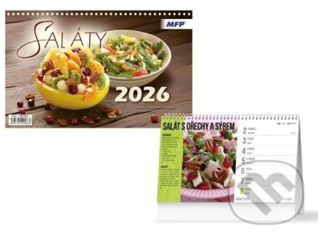 Stolní kalendář Saláty 2026 (MFP). MFP, 2025 Stolní kalendář Saláty 2026 (MFP). MFP, 2025