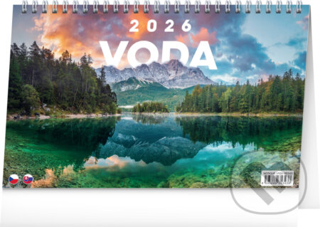 Stolní kalendář Voda 2026 (Notique). Notique, 2025 Stolní kalendář Voda 2026 (Notique). Notique, 2025