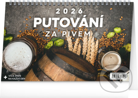 NOTIQUE Stolní kalendář Putování za pivem 2026 (Notique). Notique, 2025 NOTIQUE Stolní kalendář Putování za pivem 2026 (Notique). Notique, 2025