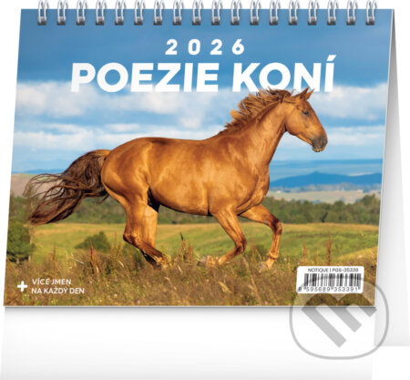 NOTIQUE Stolní kalendář Poezie koní 2026 (Notique). Notique, 2025 NOTIQUE Stolní kalendář Poezie koní 2026 (Notique). Notique, 2025