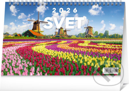 NOTIQUE Stolový kalendár Svet 2026 (Notique). Notique, 2025 NOTIQUE Stolový kalendár Svet 2026 (Notique). Notique, 2025
