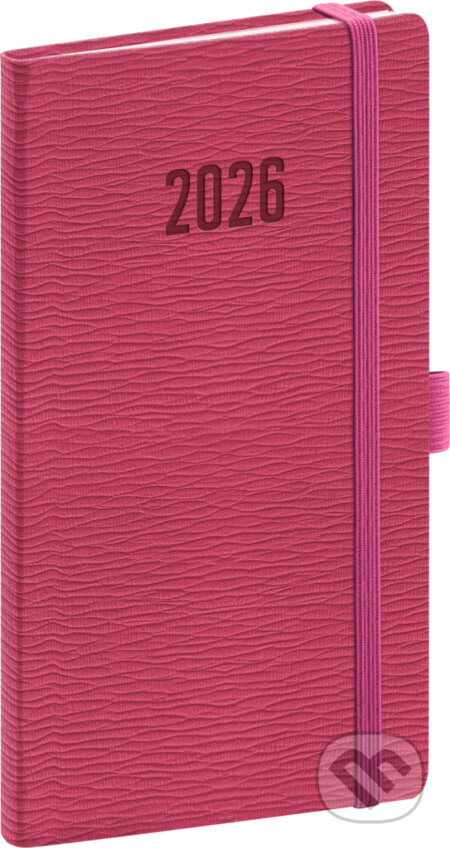NOTIQUE Vreckový diár Rivoli 2026 (ružový) (Notique). Notique, 2025 NOTIQUE Vreckový diár Rivoli 2026 (ružový) (Notique). Notique, 2025